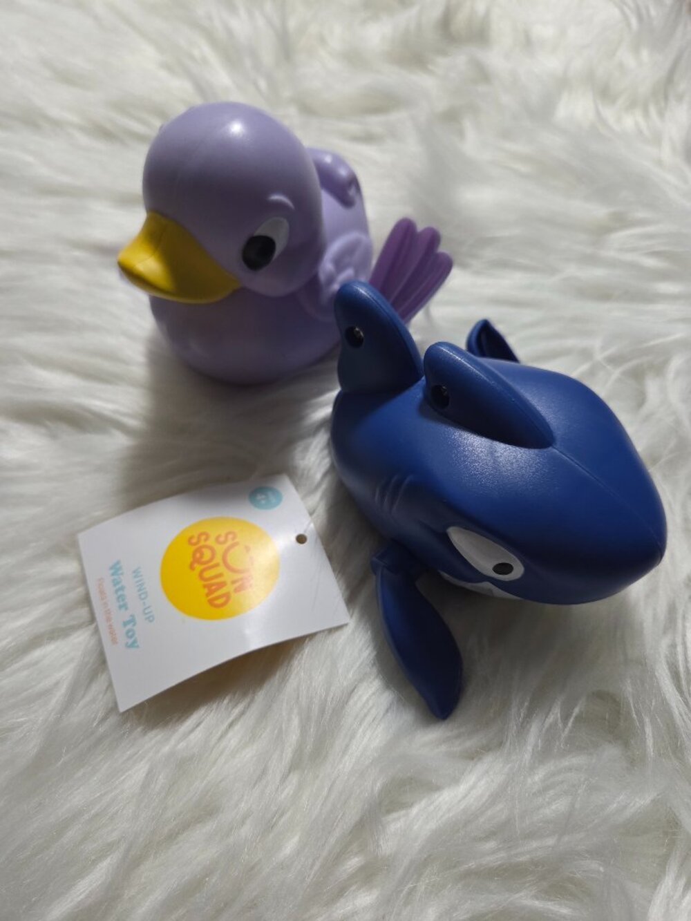 Sun Squad Duck & Whale Wind-Up Water Toy